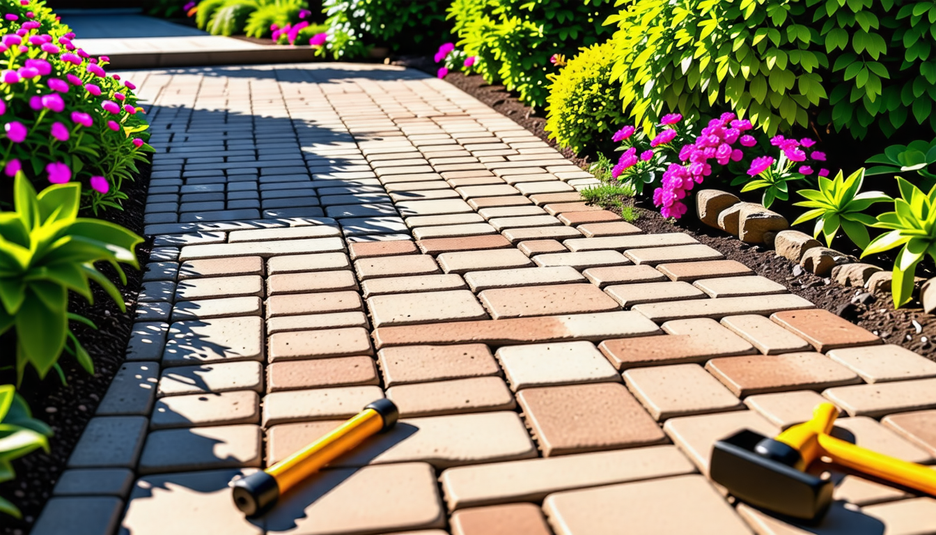 découvrez notre guide détaillé sur les travaux paysagers, incluant des conseils pratiques sur la pose de pavés autobloquants dans votre allée. transformez votre extérieur avec des étapes simples et astuces d'experts pour un rendu esthétique et durable.
