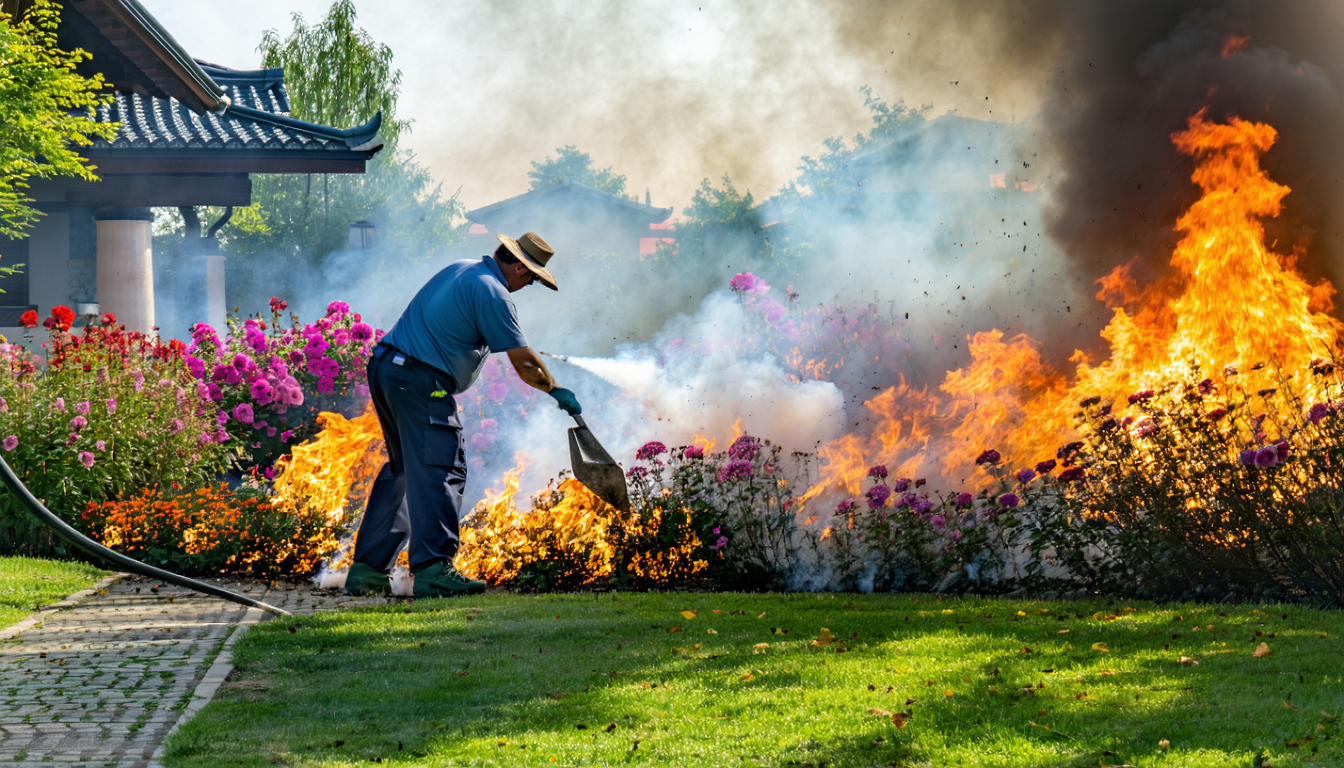 découvrez comment un incendie s'est déclaré à salach à la suite de travaux de jardinage, provoquant des dégâts considérables. l'incident soulève des questions sur la sécurité lors des activités de plein air et l'importance de prendre des précautions appropriées.
