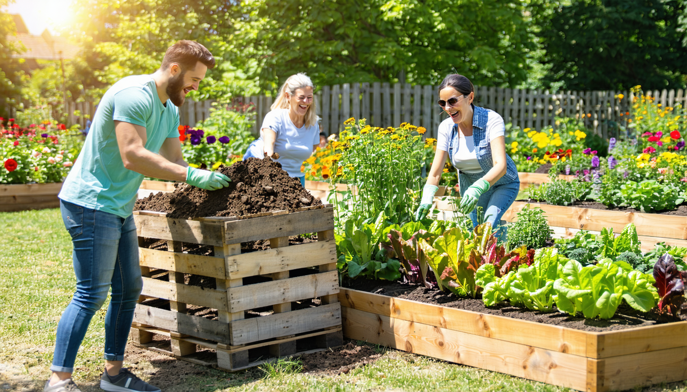 découvrez comment une initiative locale de compostage stimule le jardinage durable en transformant les déchets en ressources précieuses pour vos plantes. rejoignez le mouvement pour un environnement plus sain et apprenez à cultiver votre jardin de manière écologique.