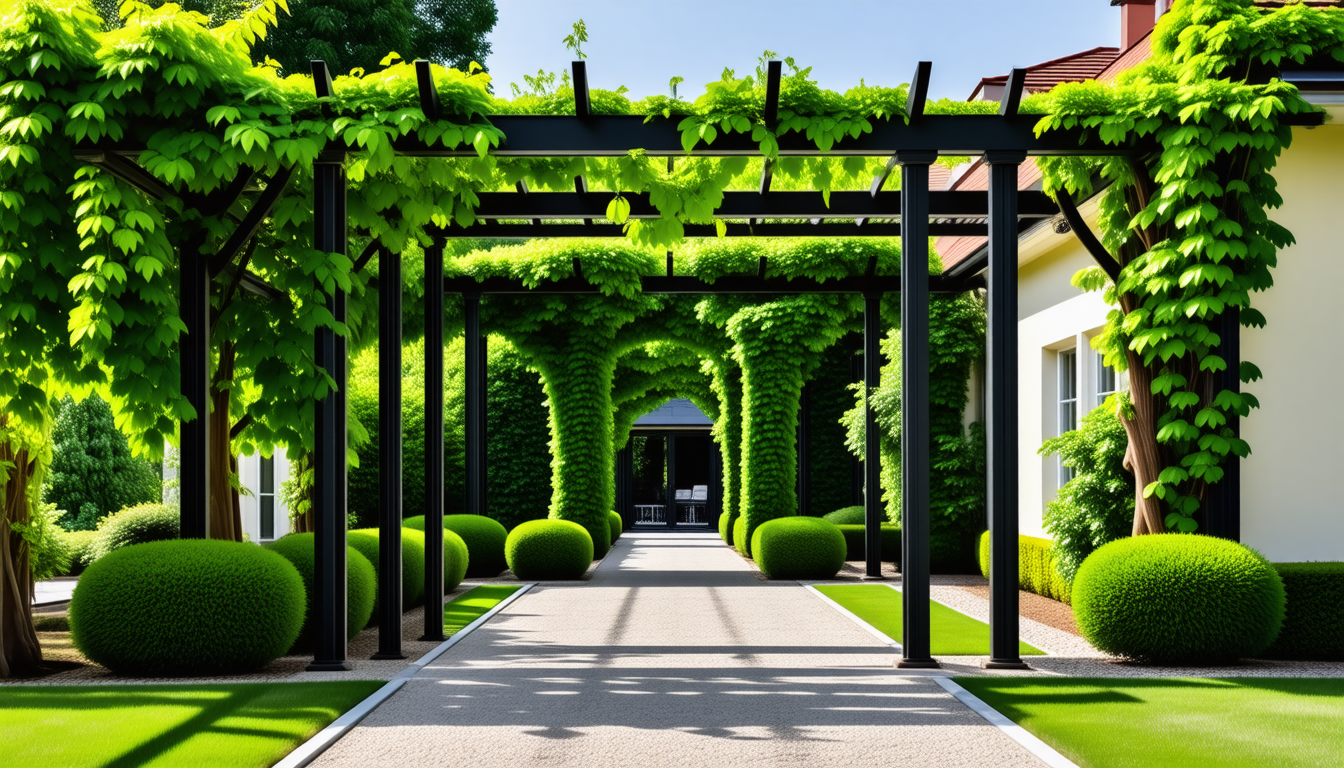 découvrez comment sublimer vos espaces extérieurs en mettant en valeur la verticalité grâce à des treillages métalliques et des suspensions. astuces et inspirations pour un jardin moderne et aéré.