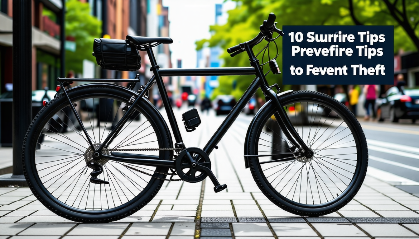 découvrez nos 10 astuces infaillibles pour protéger votre vélo contre le vol. apprenez des techniques pratiques et des conseils essentiels pour sécuriser votre deux-roues et rouler l'esprit tranquille.