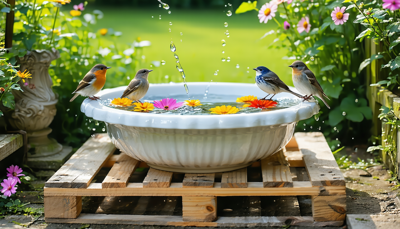 découvrez des idées de récup' créatives pour fabriquer un abreuvoir et offrir un point d'eau aux oiseaux de votre jardin. faciles à réaliser, ces astuces écologiques aident la biodiversité tout en recyclant !