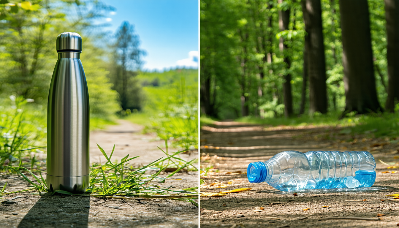 découvrez les avantages d'opter pour une gourde réutilisable plutôt qu'une bouteille en plastique. préservez l'environnement, économisez de l'argent et profitez d'une hydratation saine avec style. rejoignez le mouvement vers une consommation responsable dès aujourd'hui !